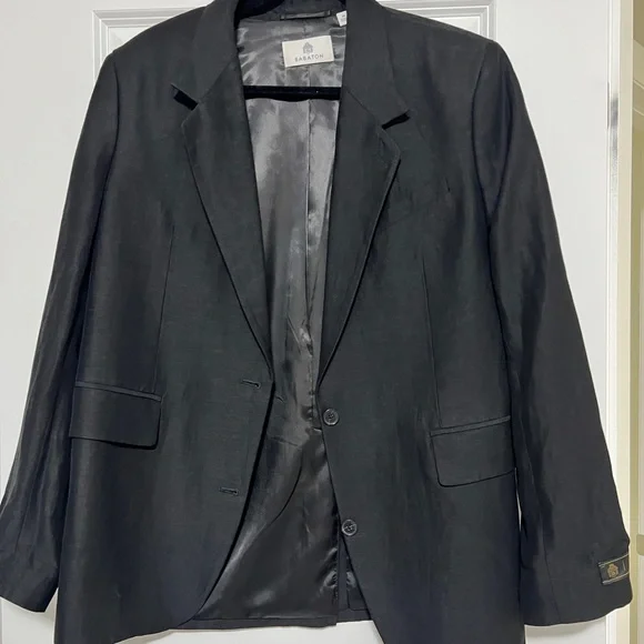 Babaton New Agency Linen Blazer M - Picture 5 of 11